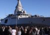 Στο λιμάνι της Θεσσαλονίκης η φρεγάτα «Κίμων» για την 28η Οκτωβρίου